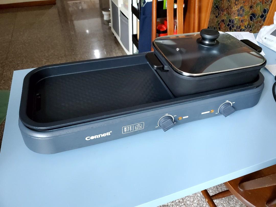 Cornell Tabletop Electric Grill and Hotpot, TV & Home Appliances