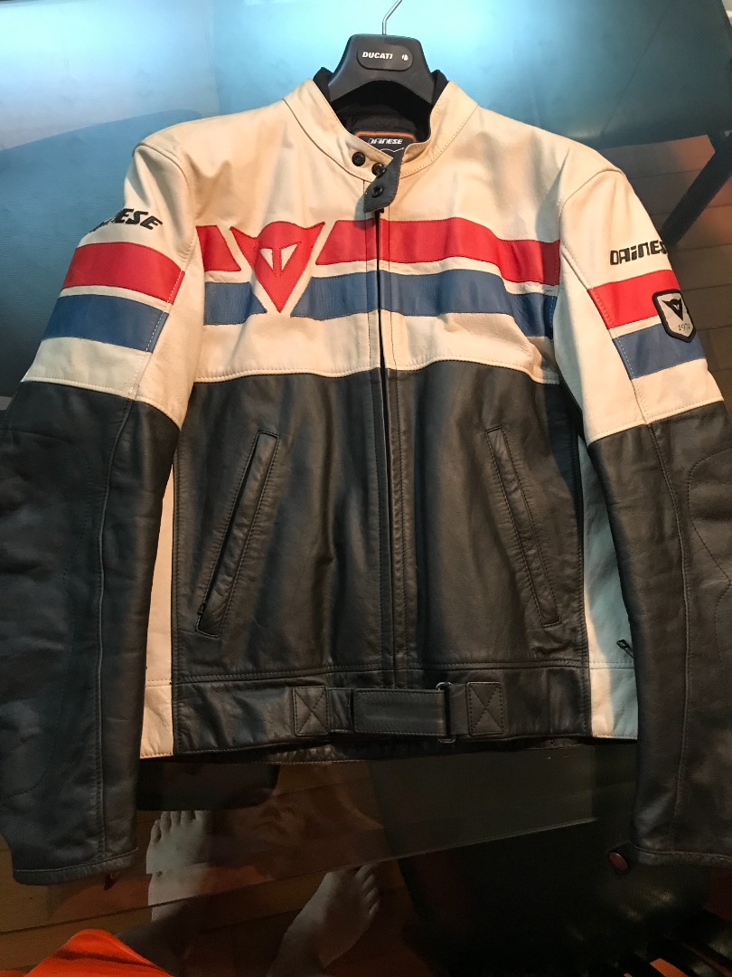 Dainese 8 clearance track leather jacket