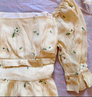 Dandelion pattern dress  ♡  蒲公英圖案連衣裙
