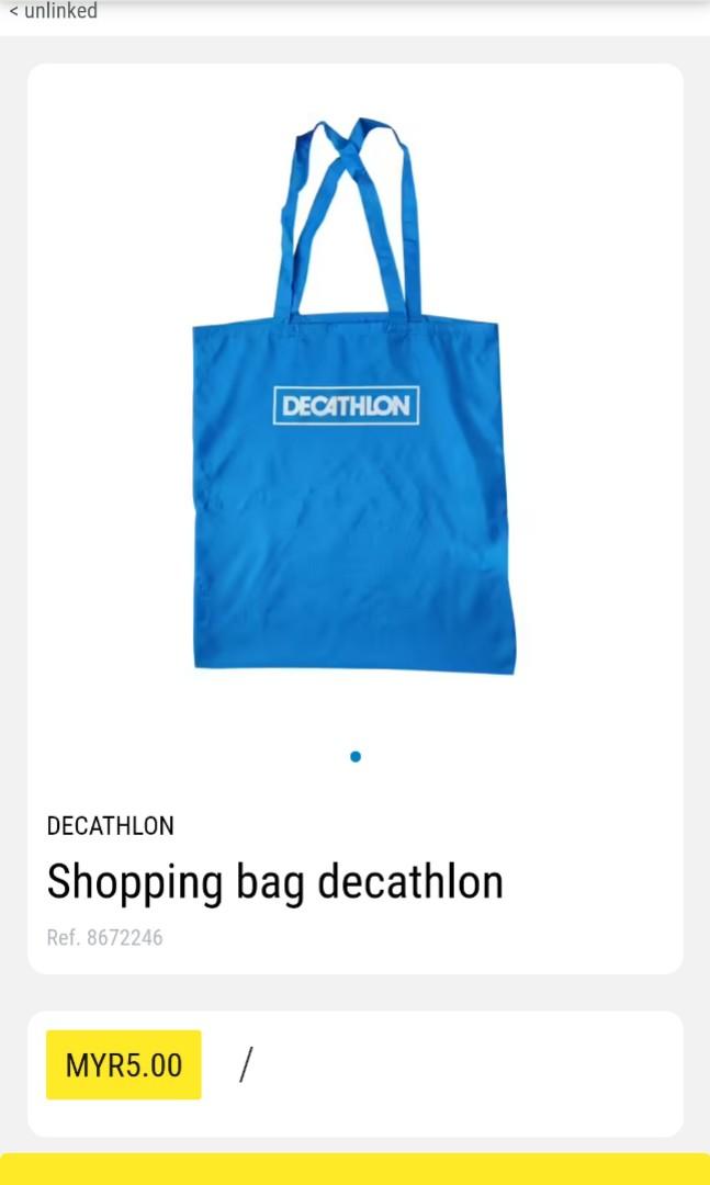 Decathlon online hotsell shopping bags