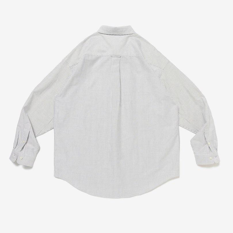Descendant KENNEDY'S OXFORD LS STRIPE SHIRT XL, 男裝, 上身及套裝, T-shirt、恤衫、有領衫-  Carousell