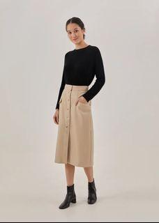Dianne Pleather A-line Skirt (Size S) Love Bonito