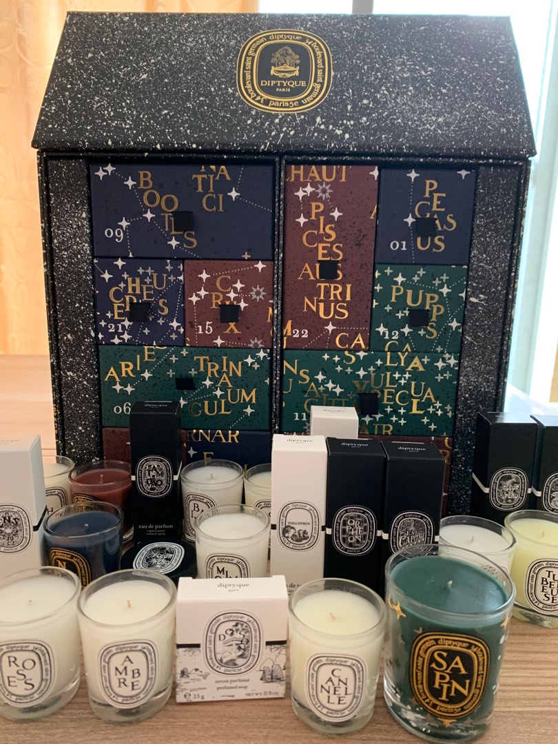 Diptyque advent calendar 2022, 美容＆化妝品, 健康及美容 香水＆香體噴霧 Carousell