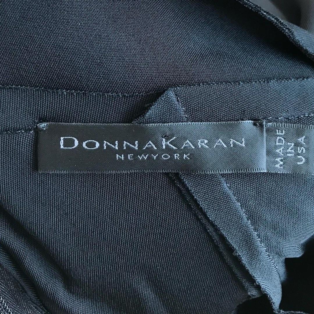 Donna Karan Long Sleeve Black Dresses, Fesyen Wanita, Pakaian ...