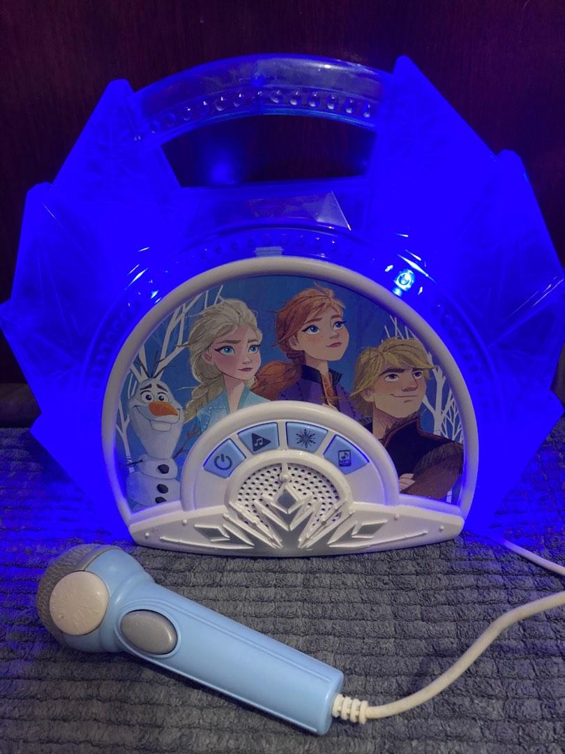 Ekids LLC Frozen 2 Sing Along Boombox with Microphone, Built in Music