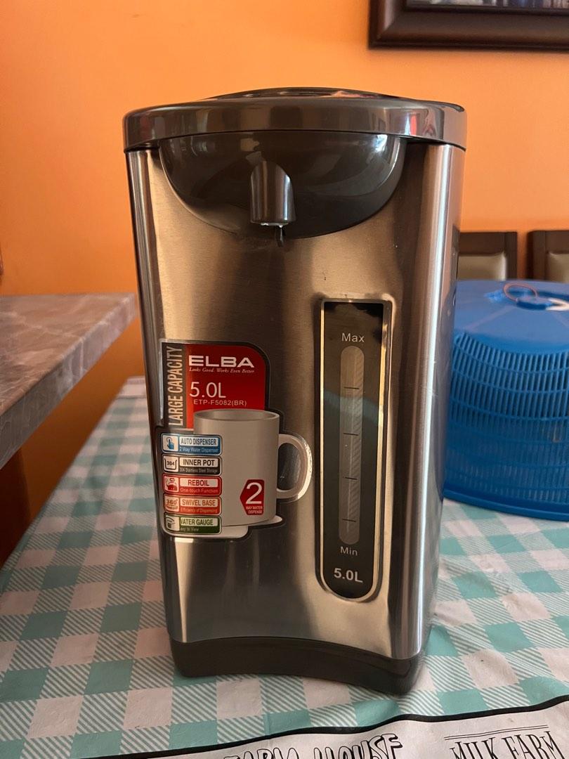 ELBA 5.0L Thermo Pot Hot Water Dispenser Thermos Keep Warm Reboil, TV