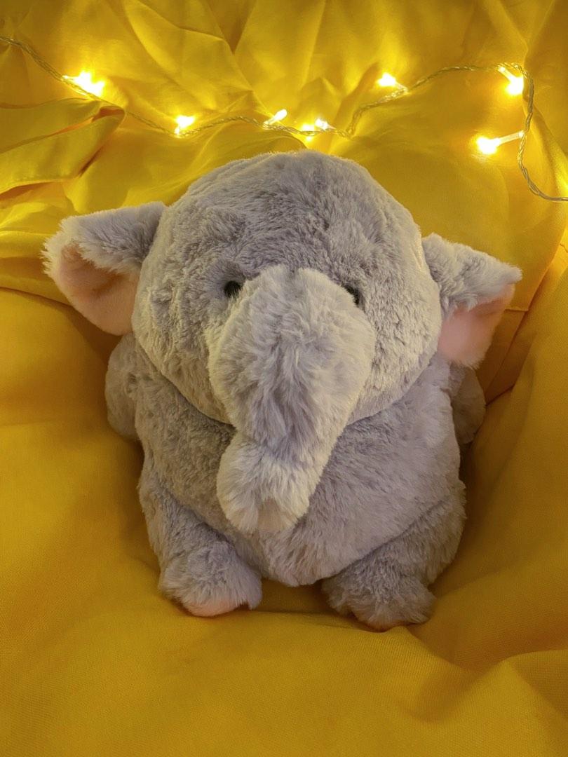 Elephant Soft Toy, Hobbies & Toys, Toys & Games on Carousell