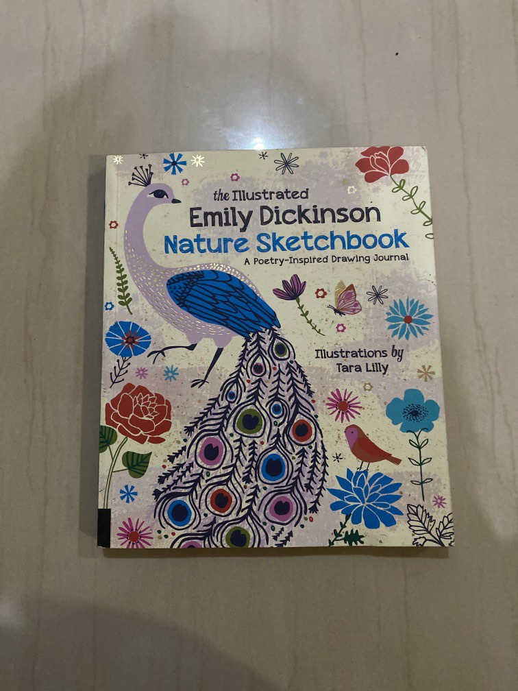 The Illustrated Emily Dickinson Nature Sketchbook: A Poetry-Inspired Drawing Journal [Book]