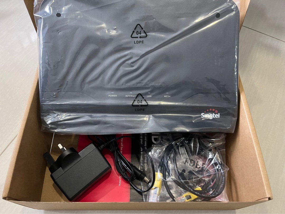 Extra Singtel mesh router to let go, Computers & Tech, Parts ...