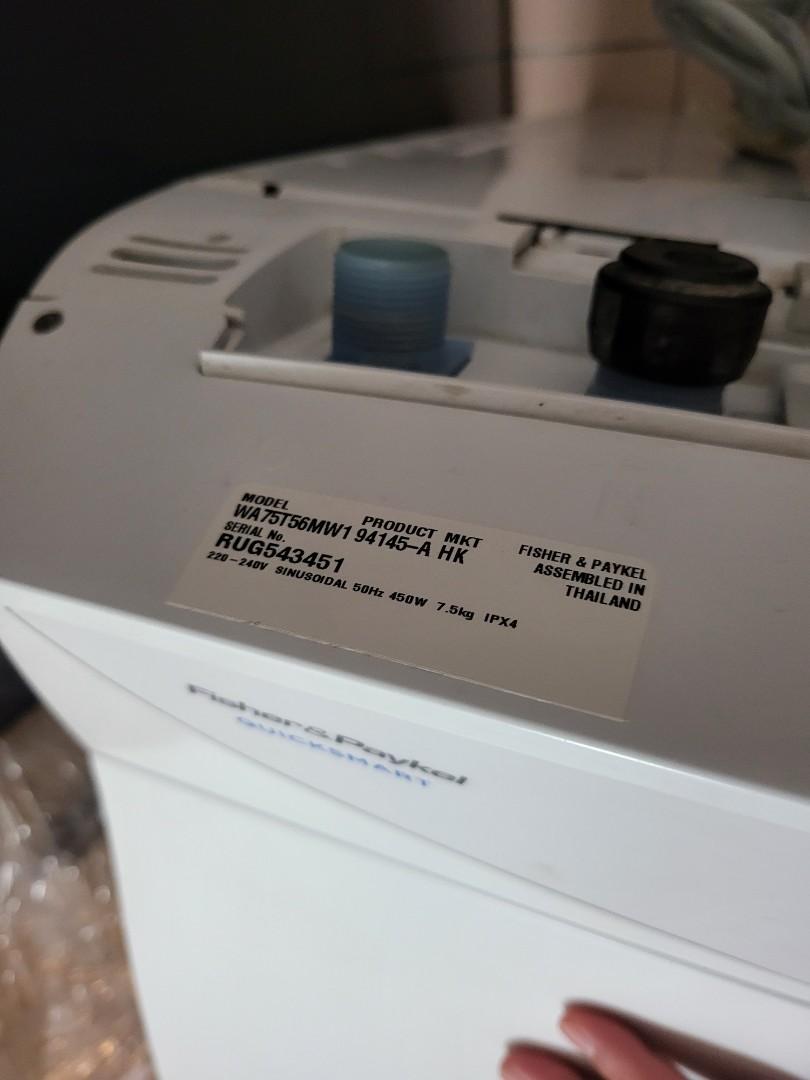 Fisher & Paykel Top Load Washing Machine, TV & Home Appliances, Washing