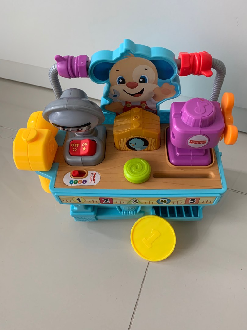 Fisher price learning toolbench store