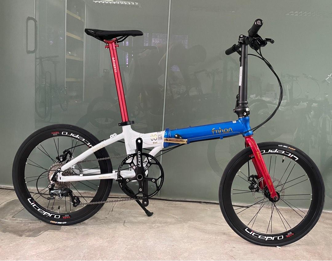 Fnhon blast limited edition color 20 shimano tiagra 10 speed folding bike