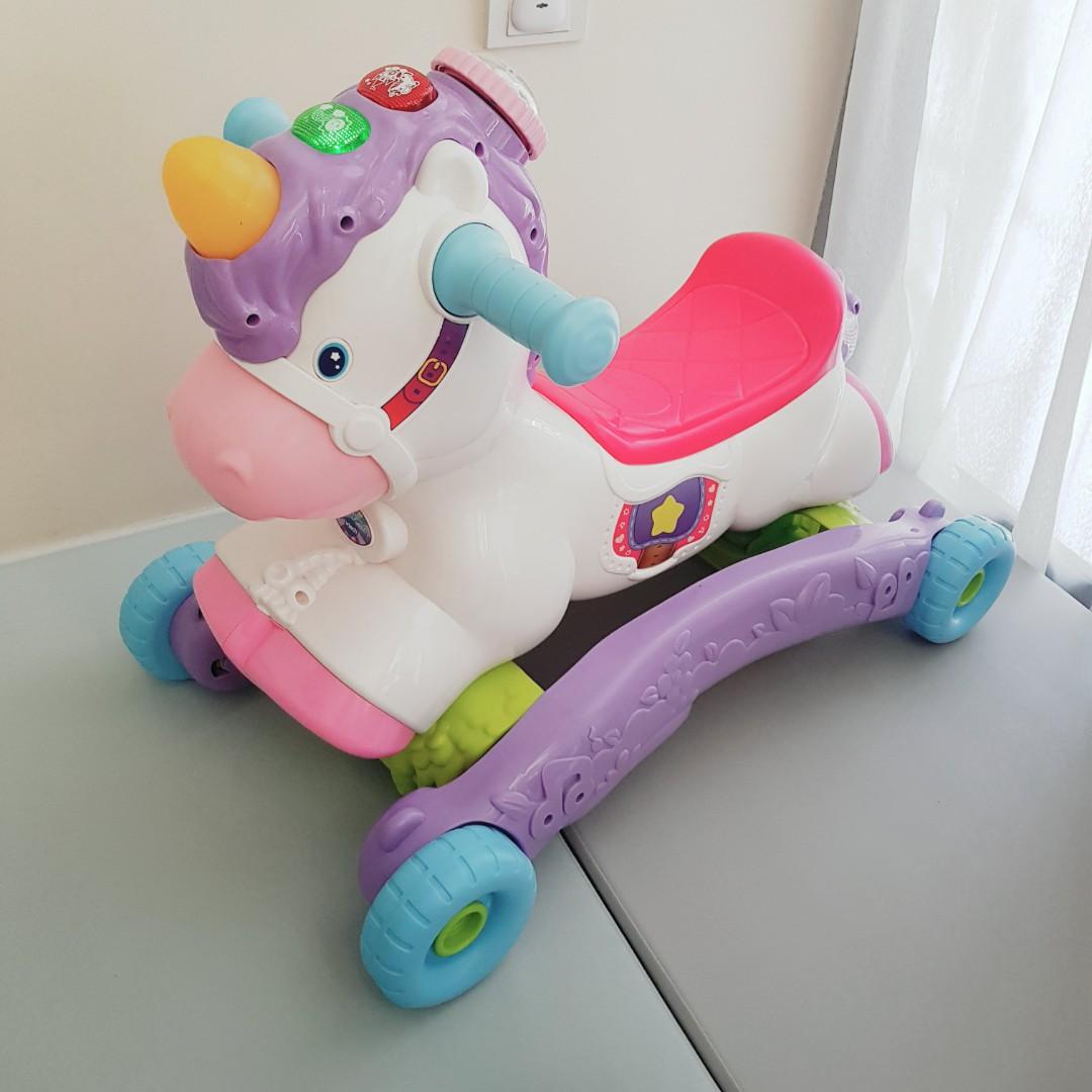 Vtech unicorn discount ride on