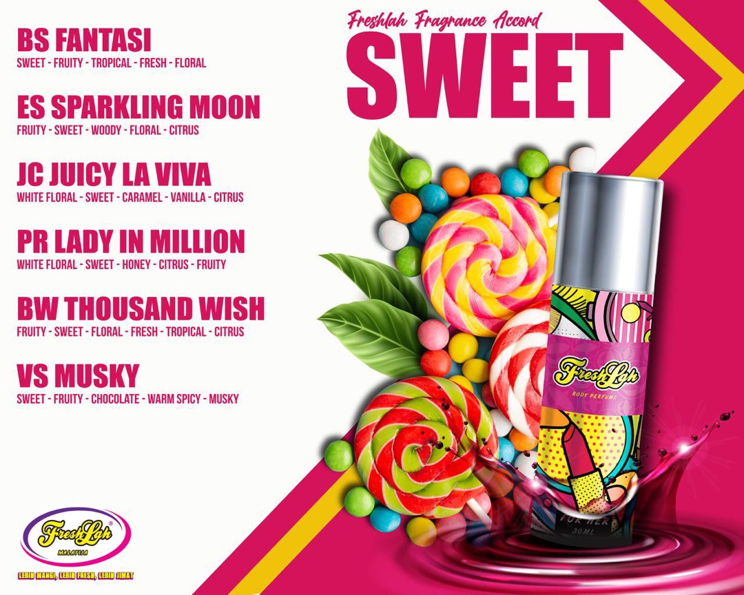 Freshlah perfume sale