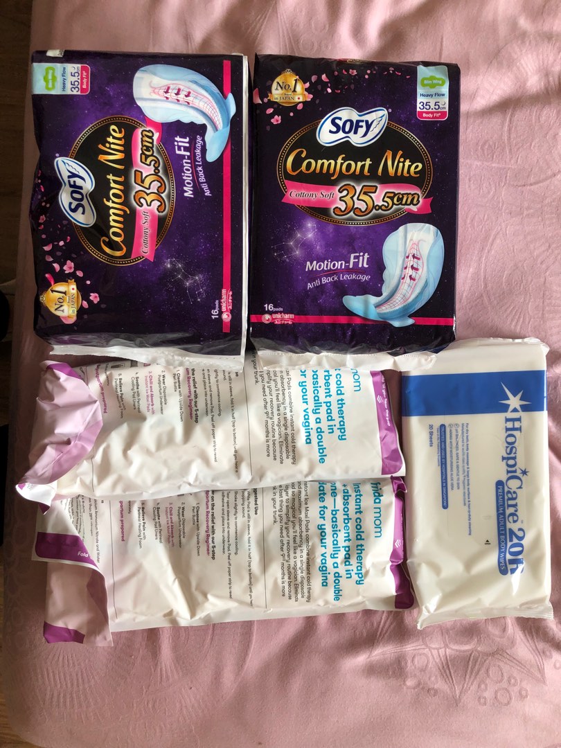 Fridamom cooling pads sanitary pads, Babies & Kids, Maternity Care on