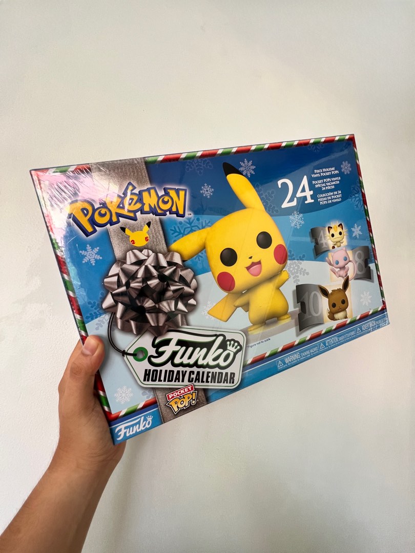 Funko Pokemon Advent Calendar, Hobbies & Toys, Toys & Games on Carousell