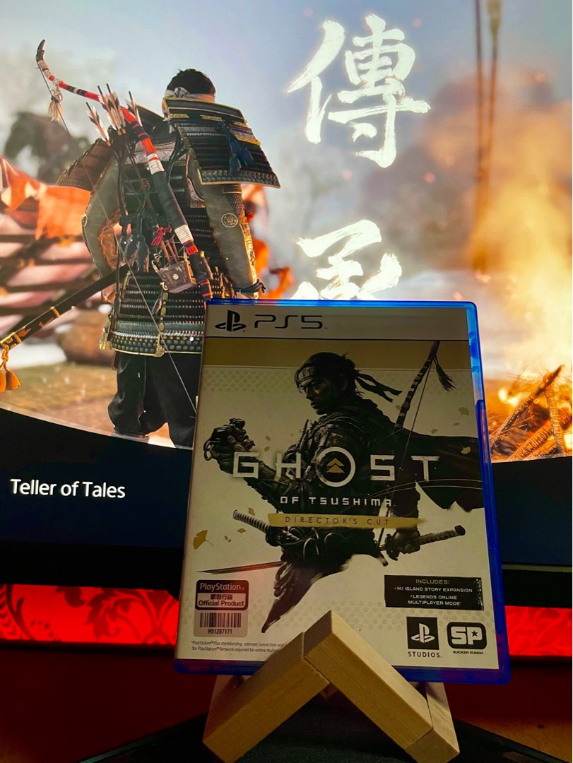 GHOST OF TSUSHIMA PS5 (physical disc), Video Gaming, Video Games, PlayStation on Carousell