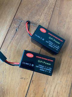GIFI 2300mAh 11.1V 25c LiPo battery