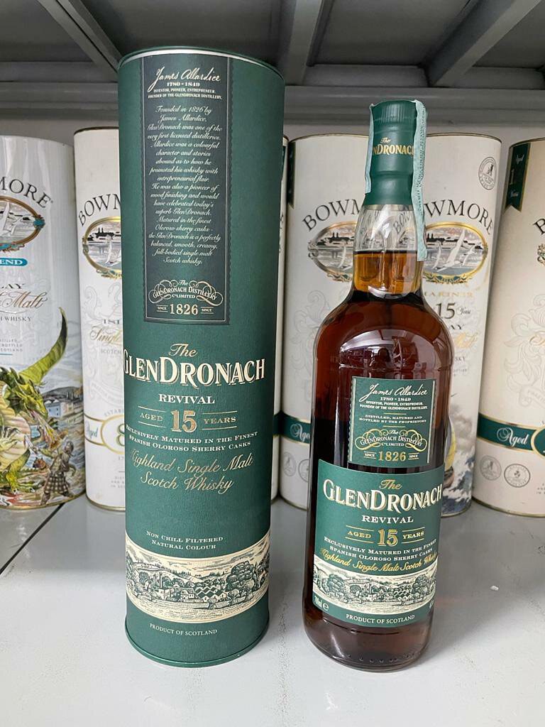 GlenDronach 15 Years (Master Distiller Billy Walker Bottled in 2015