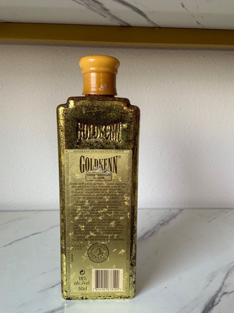 GOLDKENN SWISS CHOCOLATE LIQUEUR, Food & Drinks, Alcoholic Beverages on