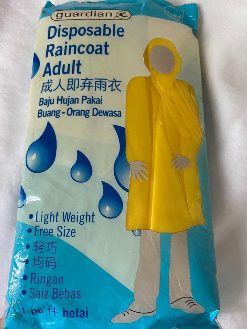 Disposable raincoat hotsell guardian malaysia