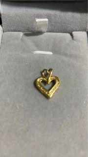 Heart diamond Pendant