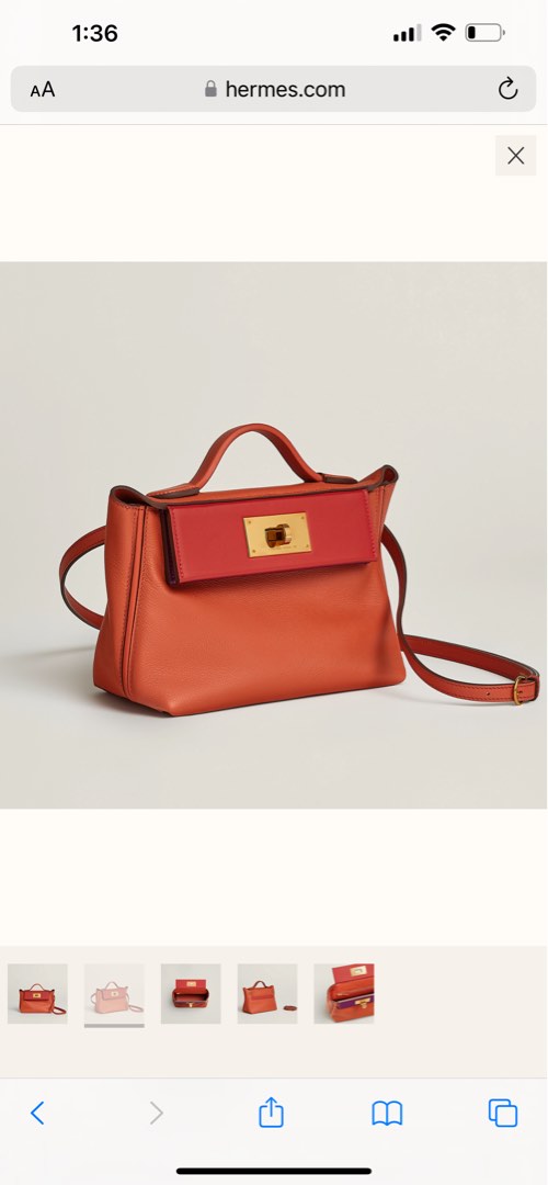 Hermes 24/24 21 Mini #U, Luxury, Bags & Wallets on Carousell