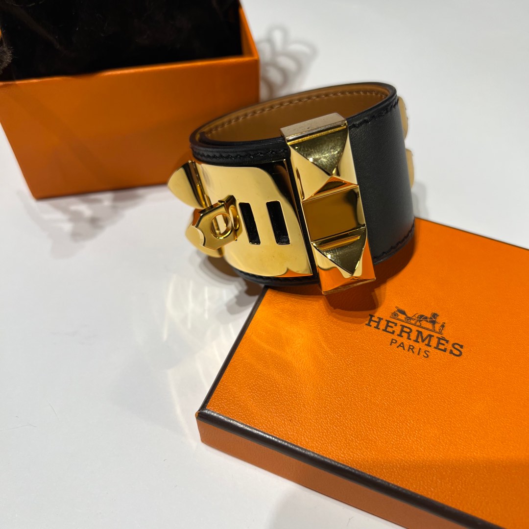 Hermes cdc bracelet gold clearance