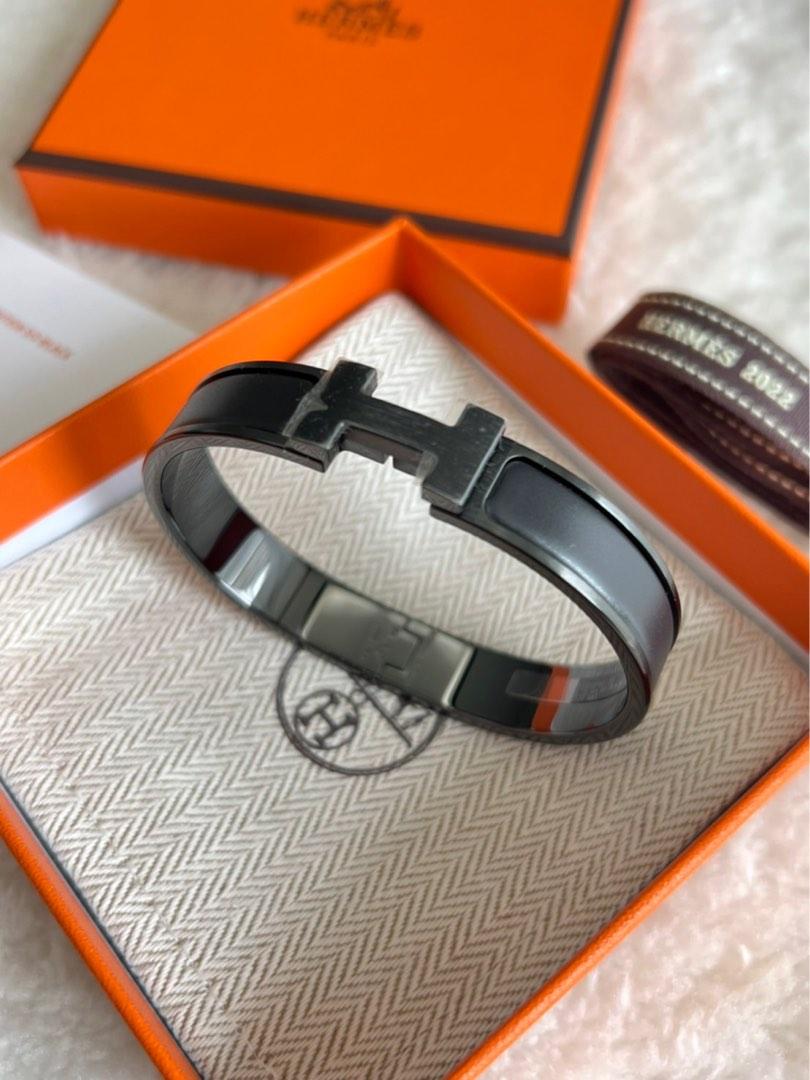 Hermes so black bracelet Clearance