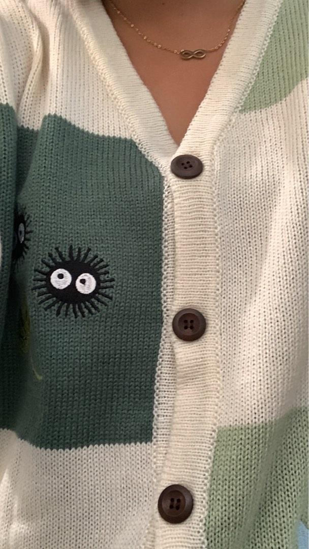 Studio Ghibli Cardigan, Women's Fashion, Coats, Jackets and Outerwear