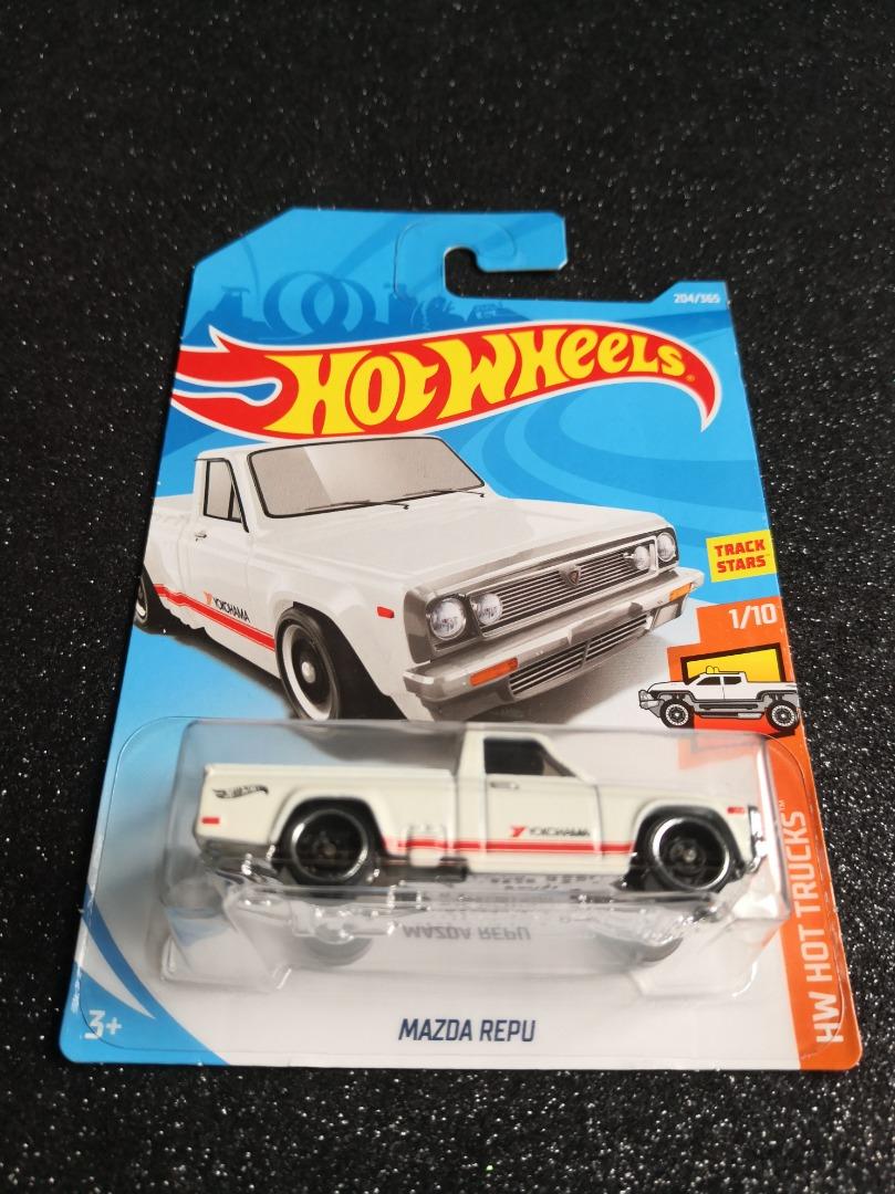 Hot Wheels Mazda Repu Yokohama White Hobbies Toys Toys Games