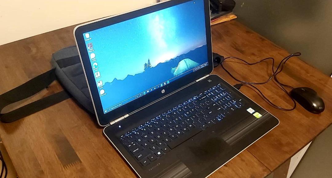 Hp Pavilion Gaming laptop 15au109tx SSD intel 7th Gen Dedicated Video