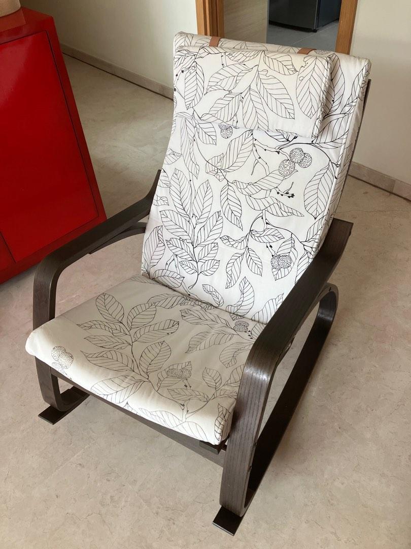 Ikea rocking chair, Furniture & Home Living, Furniture, Chairs on Carousell