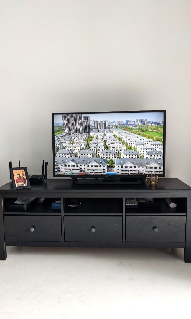 IKEA television bench/console for sale (moving out), Furniture & Home