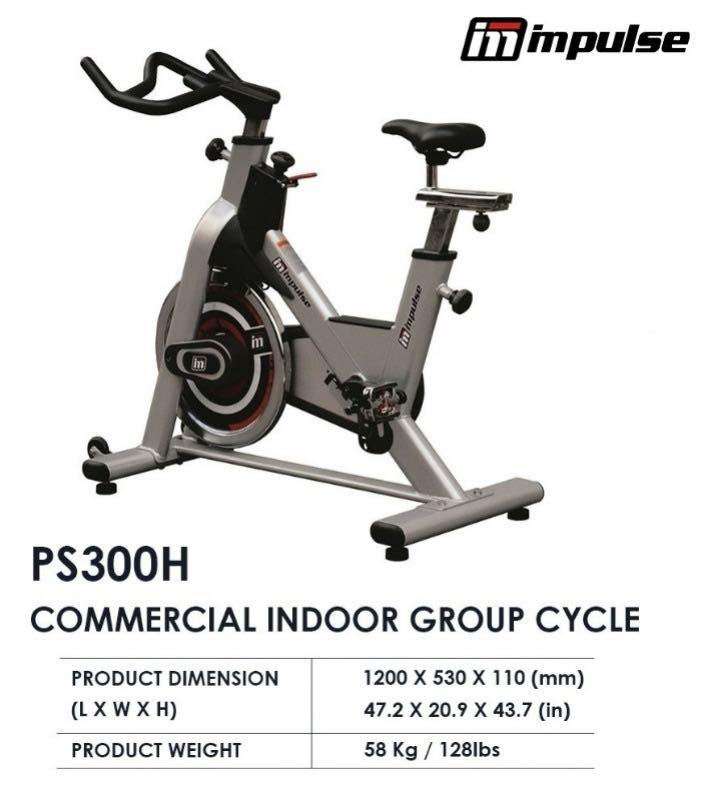 IMPULSE INDOOR SPIN BIKE PS300 Spinning Bicycle Sports