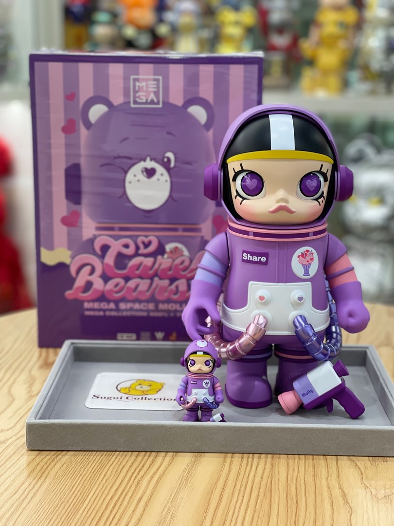 In Stock] Popmart Space Molly Share Bear 100%+400% set