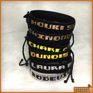 Infinite Stratos - Handmade Adjustable Rope Bracelet / Anklet - Houki, Laura, Charlotte