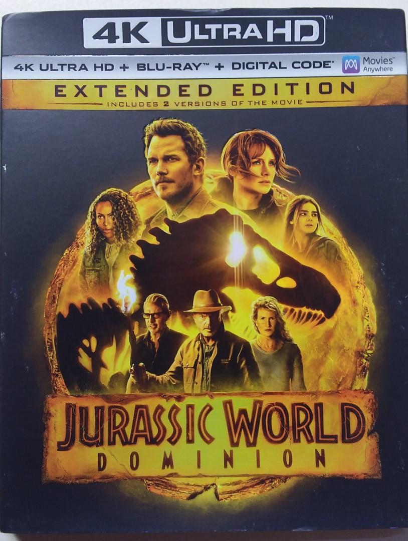 Jurassic world dominion us imported bluray, Hobbies & Toys, Music ...