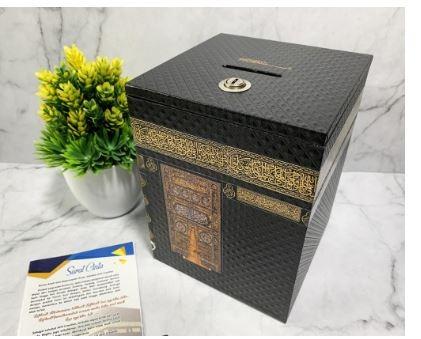 Kaabah Tabung Haji Saving Box with Lock & Key | Hajj Umrah Money Coin ...