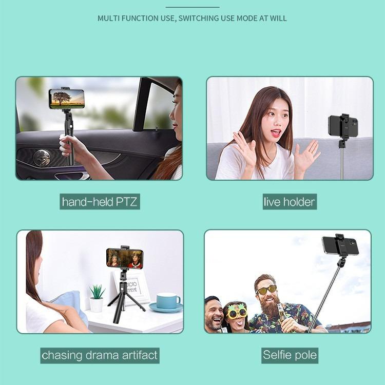 KAKU Multifunctional Bluetooth Selfie Stick Tripod with Remote Control