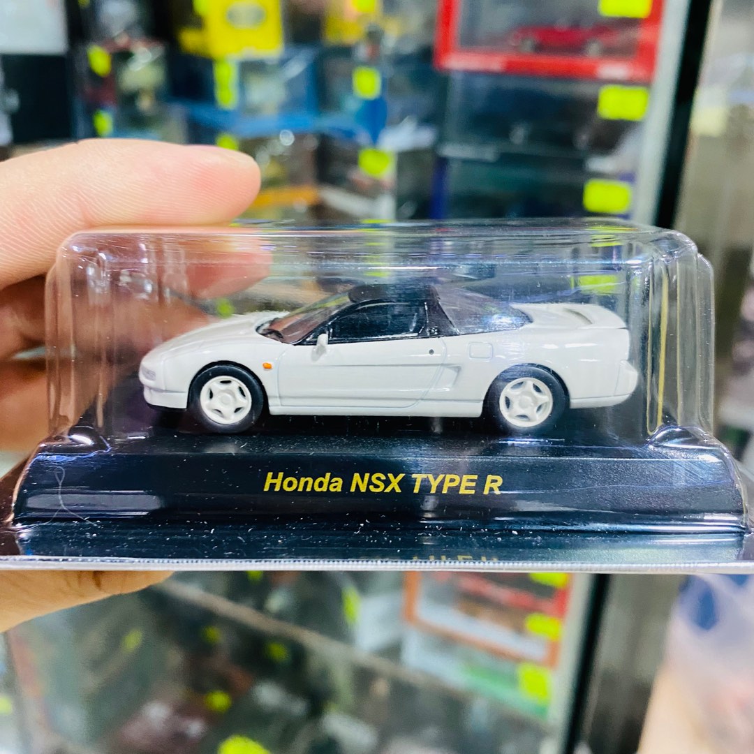 Kyosho 1:64 Die-cast Model Car Honda NSX Type-R White 京商