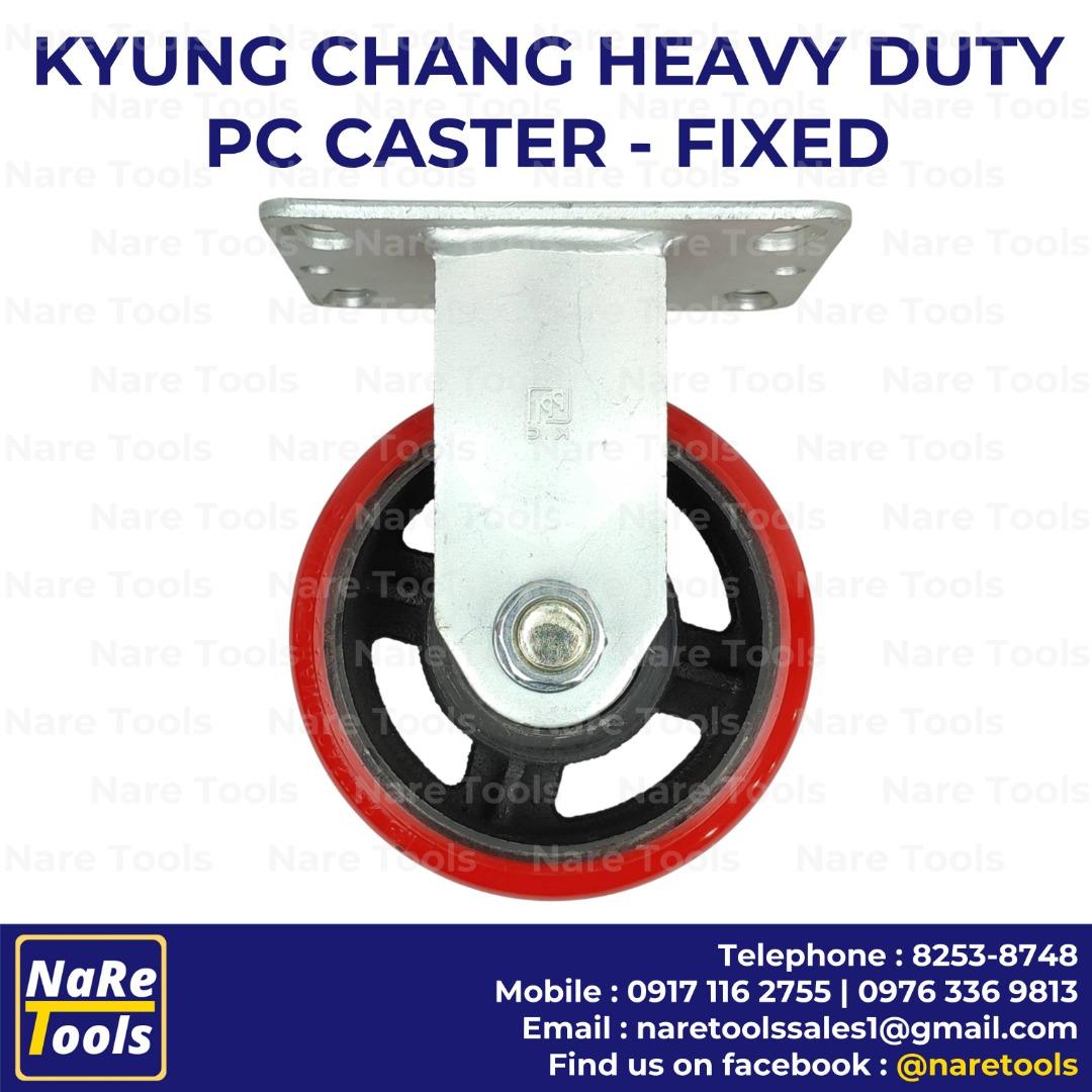 Kyung Chang Heavy Duty PC Caster - Fixed, Commercial & Industrial ...