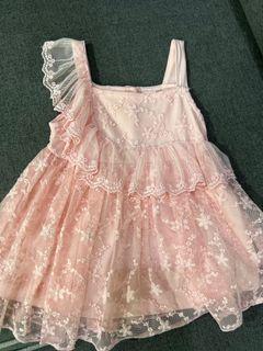 LC WAIKIKI- Sleeveless Layered Lace Dress (6-9 Months) (68/74cm)