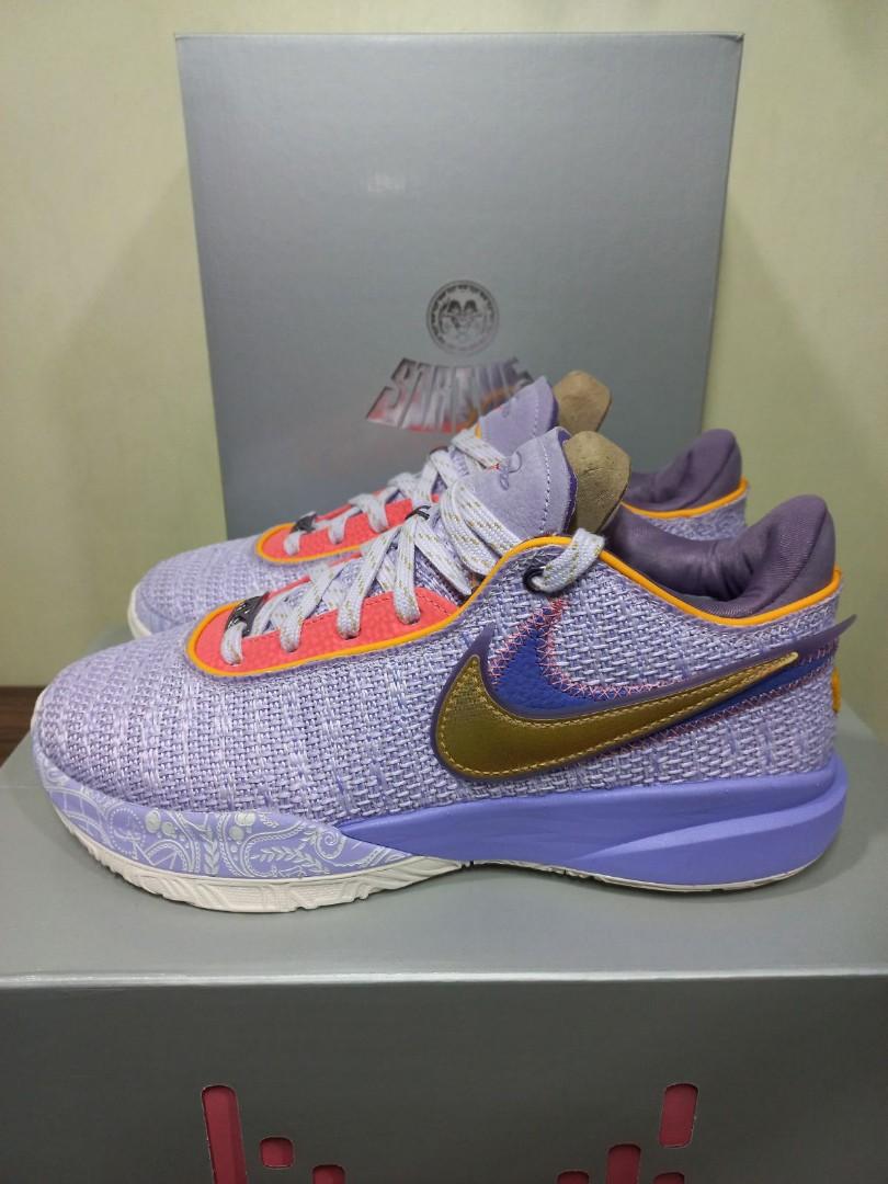 LeBron 20 Violet Frost, Men's Fashion, Footwear, Sneakers on Carousell