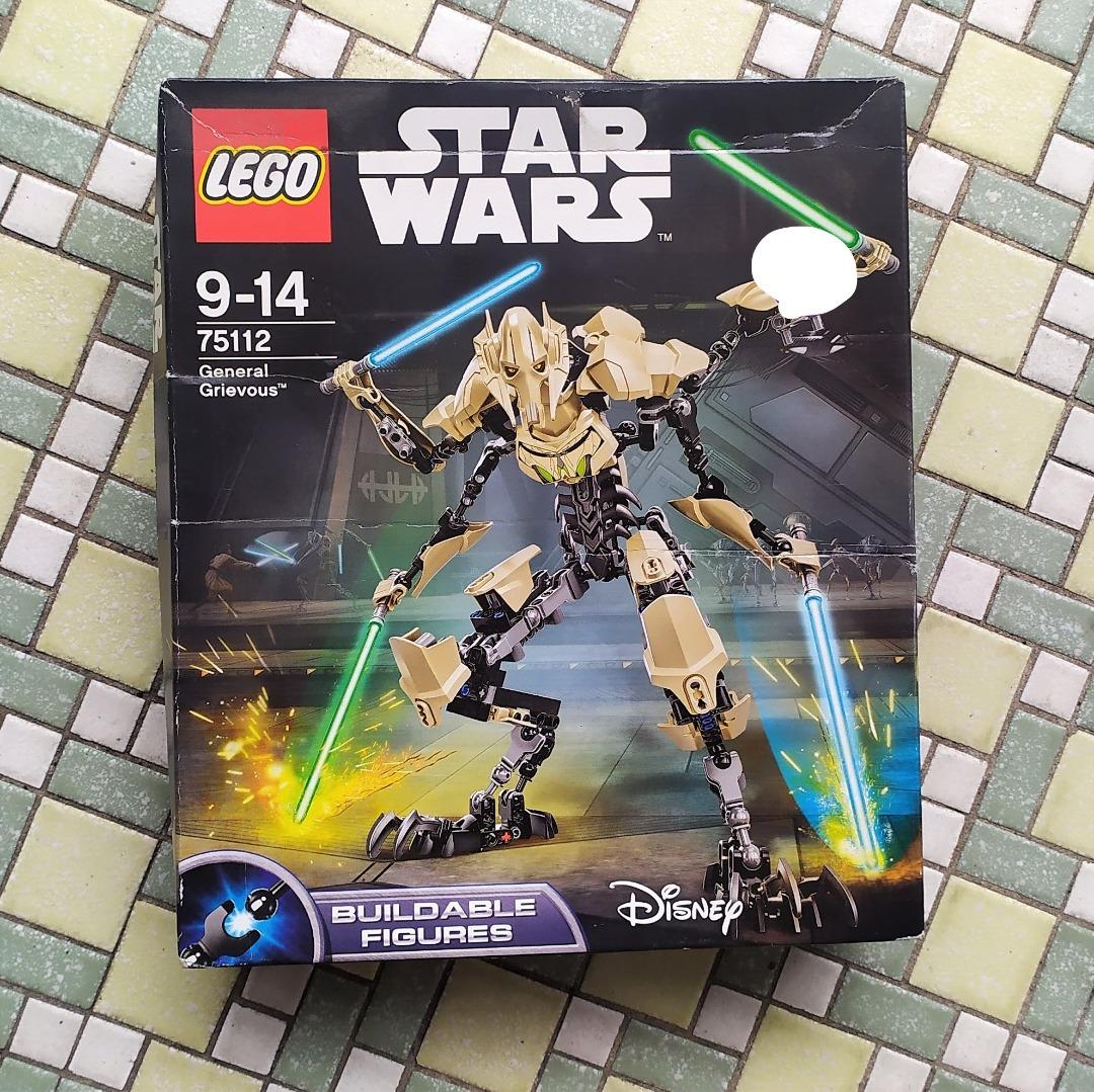 LEGO 75112 GENERAL GRIEVOUS STAR WARS DISNEY BUILDABLE FIGURES
