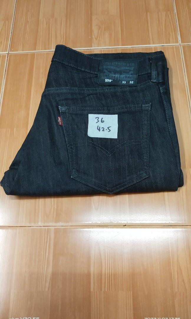 Levis 559 Relaxed Straight Stretch W33 L32, Men's Fashion, Bottoms, Jeans  on Carousell