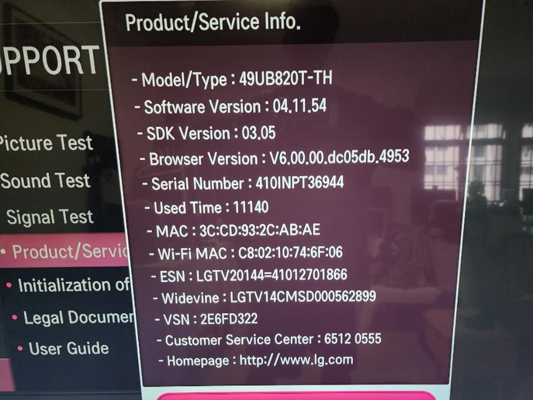 LG 49 inches Smart 4K UHD TV!! Used TV Sale!!, TV & Home Appliances, TV