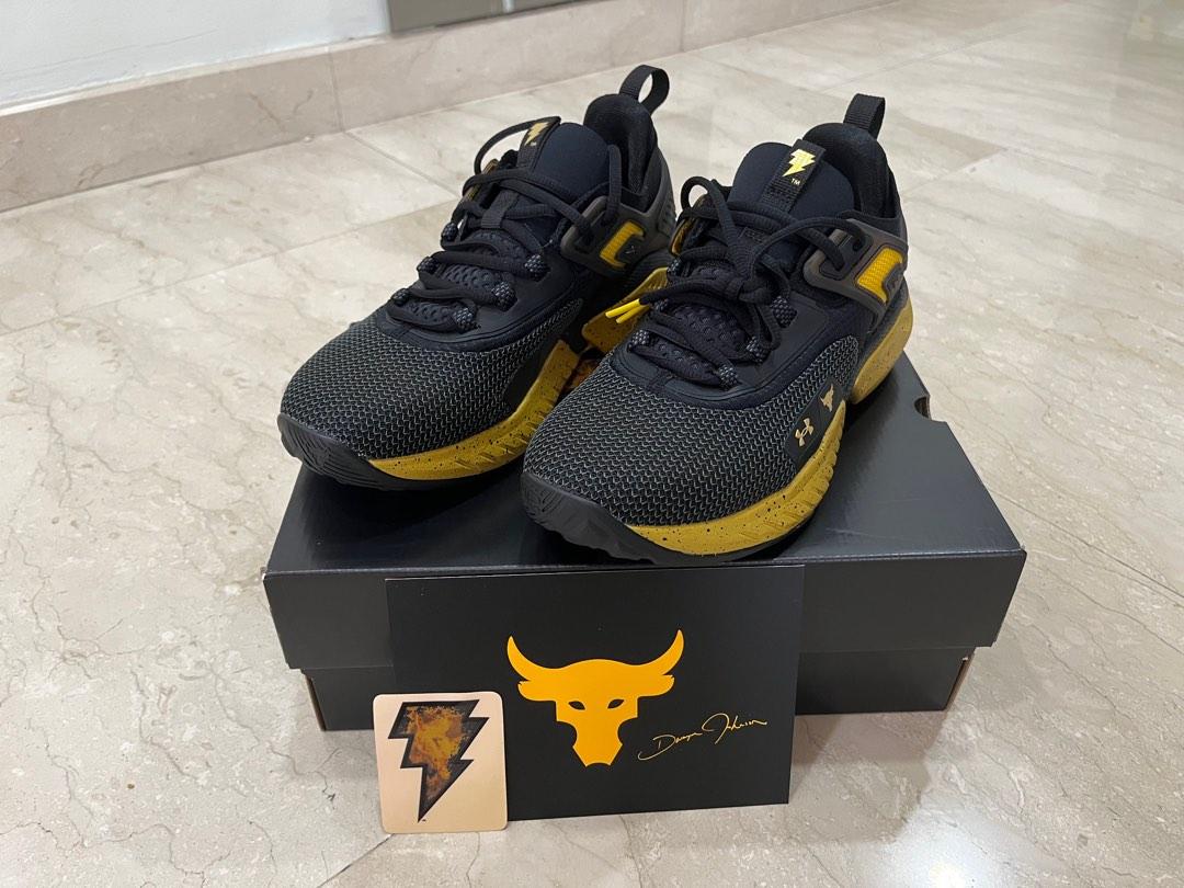 Limited Edition Unisex Project Rock 5 Black Adam Training Shoes, Men's  Fashion, Footwear, Sneakers on Carousell