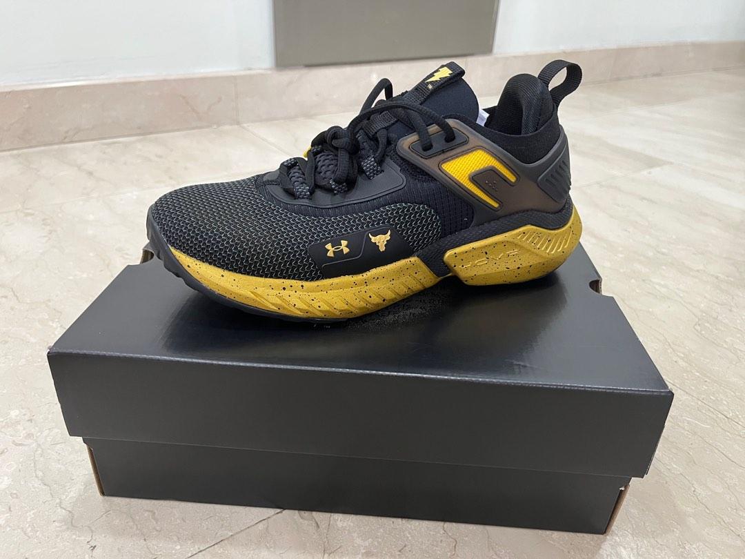 Under Armour Project Rock 5 Black Adam Sneakers Shoes US Size M8.5/W10 DC  Movie | eBay
