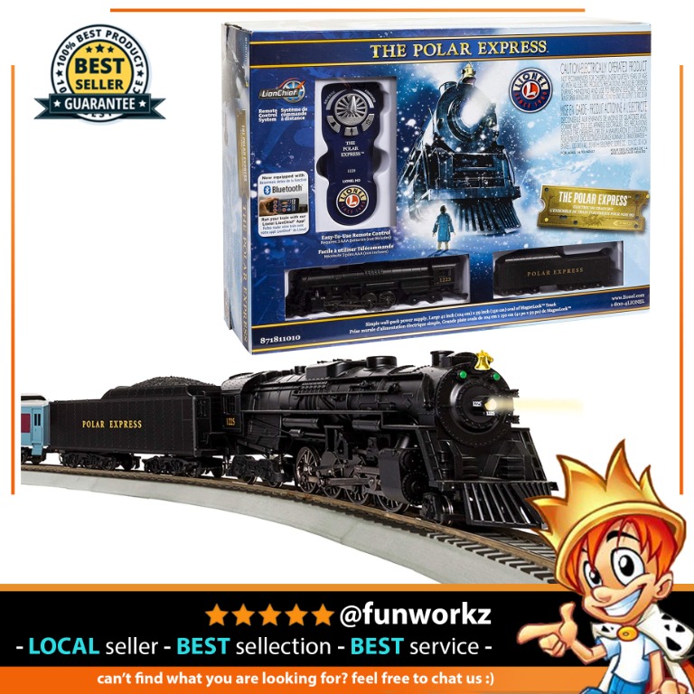 Lionel The Polar Express LionChief 284 Set with Bluetooth Capability